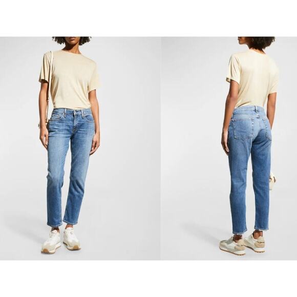 Rag & Bone Dre Low-Rise Slim Boyfriend Denim Jeans Color Juli Size 28 - Picture 9 of 9